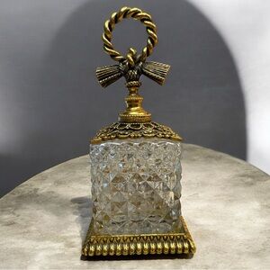 Ormolu French Style Vintage Perfume Bottle from the 1970’s